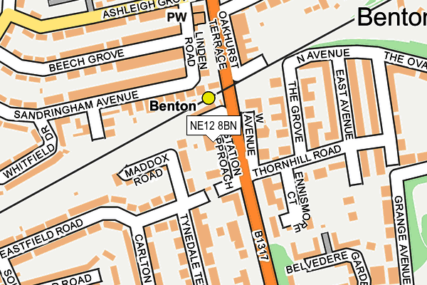 Map of FASHION VILLAGE LTD at local scale
