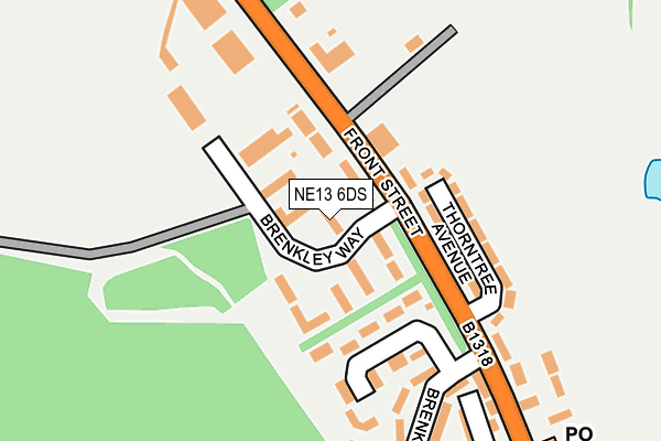 Map of ACORN DELI LIMITED at local scale
