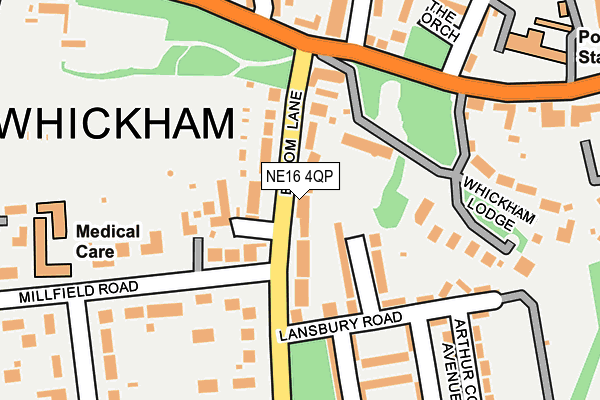 Map of TOP & JEFFRIES LIMITED at local scale