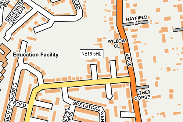 Map of PEAKE PERFORMANCE SPORTS LIMITED at local scale