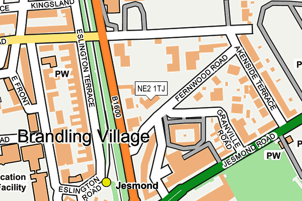 Map of EDWARD THOMPSON (INTERNATIONAL) LIMITED at local scale
