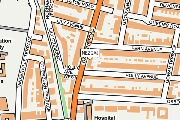 Map of BISHOP'S DWELLINGS LTD at local scale