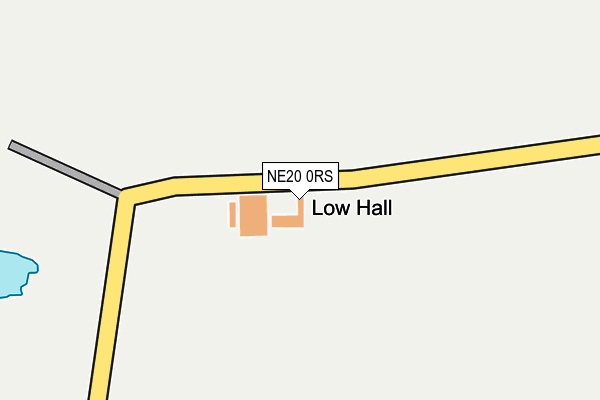 NE20 0RS map - OS OpenMap – Local (Ordnance Survey)