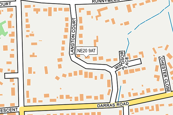 Map of DARRAS ASSET MANAGEMENT LIMITED at local scale
