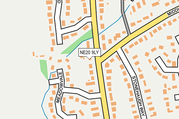 Map of B&S K (VENTURE 1) LTD at local scale