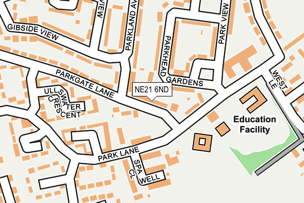 Map of NEW GENERATION SCAFFOLDING LTD at local scale