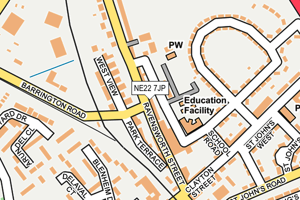 Map of SECUREFAST NORTHEAST LTD at local scale