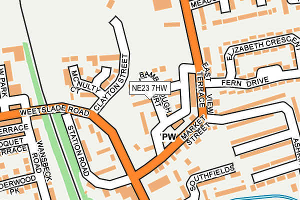 Map of WAVES (GOSFORTH) LTD at local scale