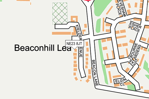 Map of BEACON LOCAL STORE LIMITED at local scale
