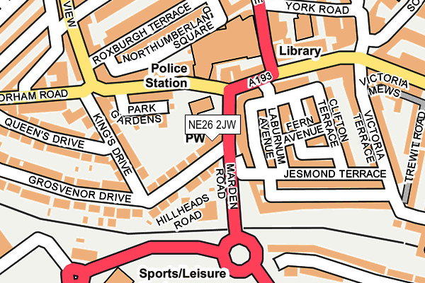 Map of DEEP BLUE SPORTS LTD at local scale