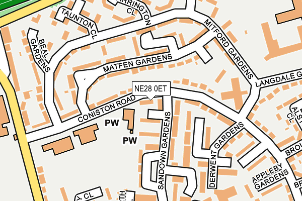 Map of DEELZ LTD at local scale