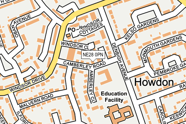 Map of SHOLLYS PROPERTIES LIMITED at local scale