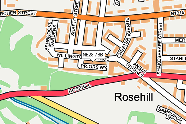 Map of RACHAEL'S RASCALS CHILDCARE LTD at local scale