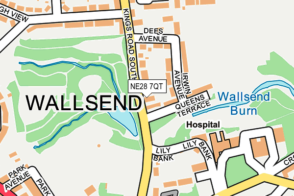 Map of LANCASTER ENVIRONMENTAL LIMITED at local scale