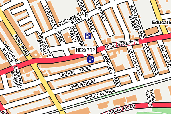 Map of SPICE PALACE NE28 LTD at local scale
