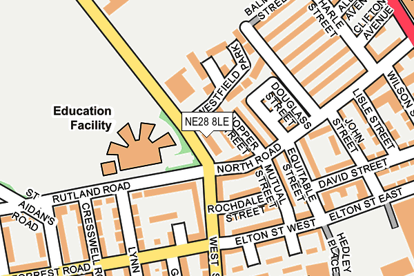Map of WEST STREET BUILDING SOLUTIONS LTD at local scale