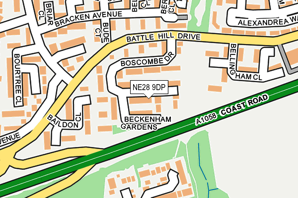 Map of ROSS LANCASTER LTD at local scale
