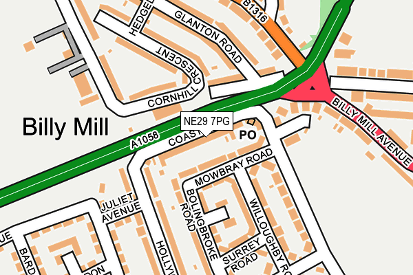 Map of MILLENNIUM REFRIGERATION LIMITED at local scale