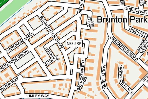 Map of TWENTY WHITEBRIDGE LIMITED at local scale
