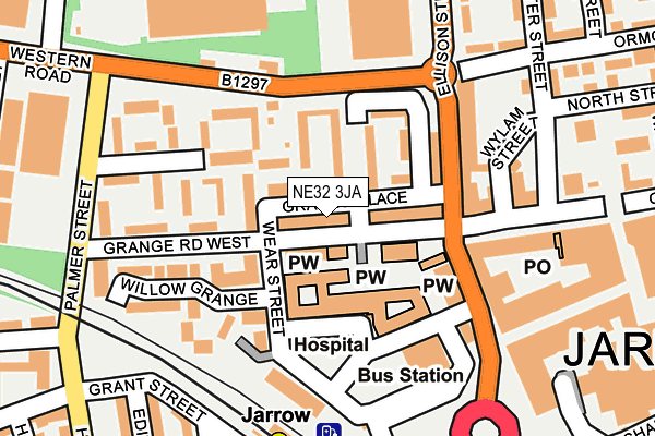 Map of KAI CLEANERS LTD at local scale