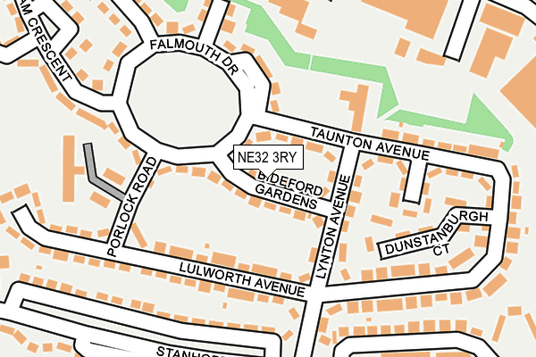 NE32 3RY map - OS OpenMap – Local (Ordnance Survey)
