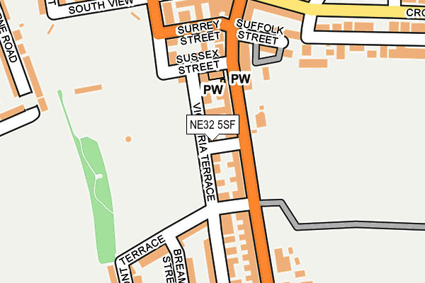 Map of SUE YOUNG AESTHETICS LTD at local scale