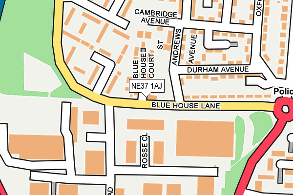 Map of POSTURE TEAM HOLDINGS LIMITED at local scale