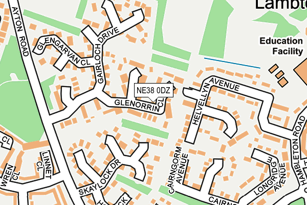 Map of CAROLE LOADER LIMITED at local scale