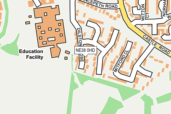 Map of WIND TECH SERVICES LIMITED at local scale