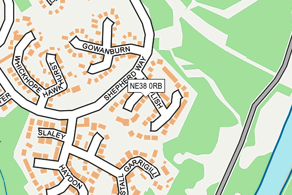 Map of RETENTION RETURN LTD at local scale