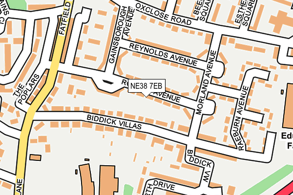 Map of ALANGSST LIMITED at local scale