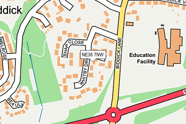 Map of XESTY LTD at local scale