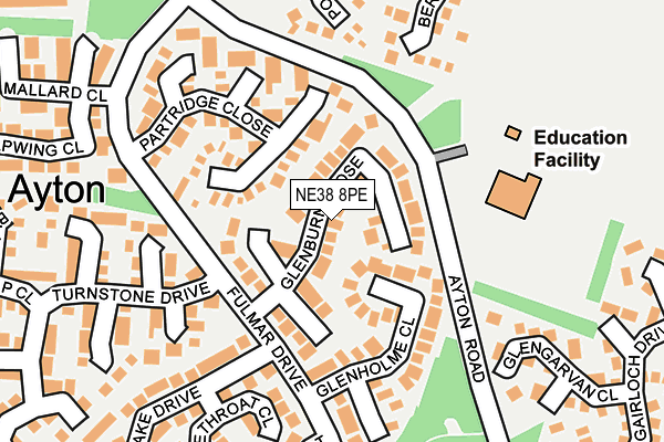 Map of OS PROPERTY SOLUTIONS LTD at local scale