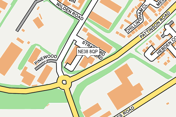 Map of ESPRINTING LTD at local scale