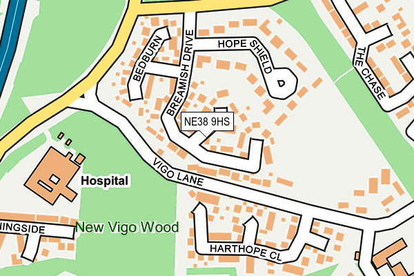 Map of IJH PROFESSIONAL SERVICES LTD. at local scale