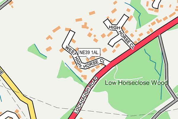 Map of HOMEWORX (ROWLANDS GILL) LIMITED at local scale