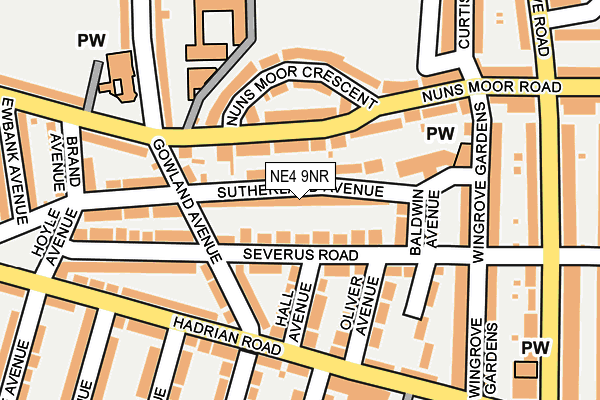 Map of TOOLS AND SCREW LTD at local scale