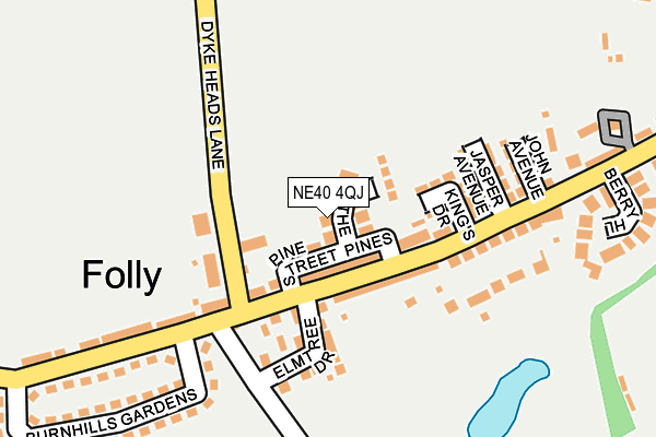 NE40 4QJ maps, stats, and open data