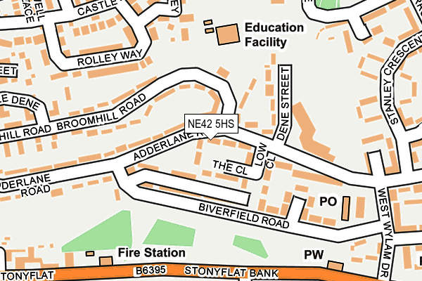 Map of CORE (NORTHERN) LTD LTD at local scale