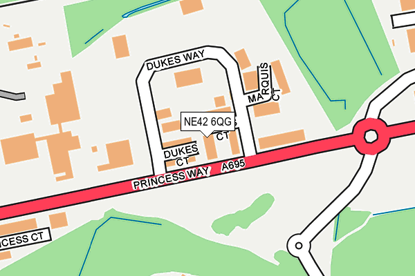 Map of DONTYNE PROPERTY AND LEISURE LIMITED at local scale