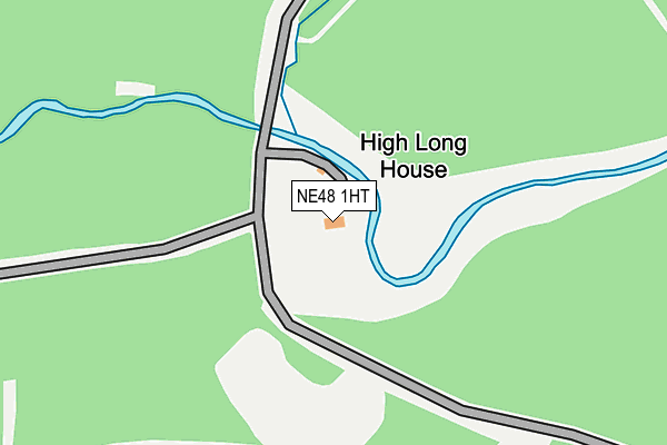 NE48 1HT map - OS OpenMap – Local (Ordnance Survey)