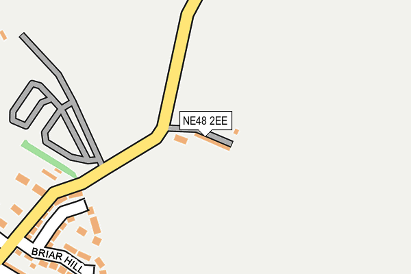 NE48 2EE map - OS OpenMap – Local (Ordnance Survey)