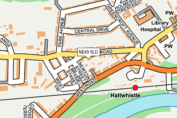 Map of SNOWDEN COMPANIES LTD at local scale