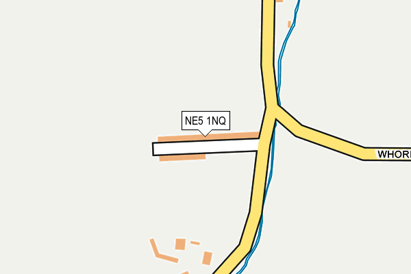 NE5 1NQ map - OS OpenMap – Local (Ordnance Survey)