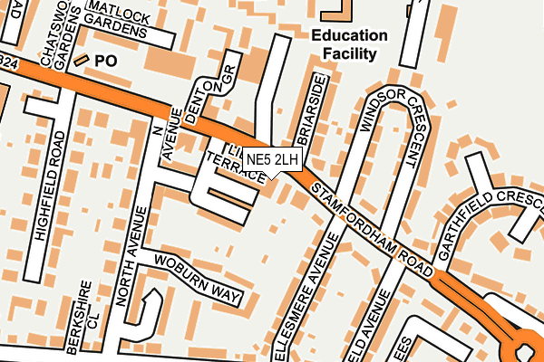 Map of IPD HEALTH & SAFETY SERVICES LIMITED at local scale