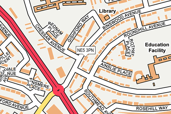 Map of CMJ FITNESS LTD at local scale