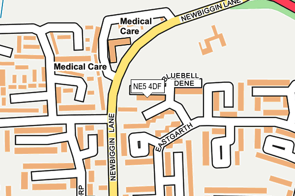 Map of THIMMO DESIGN LTD at local scale