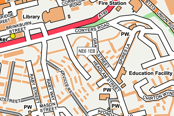 Map of 3 RXT LTD at local scale