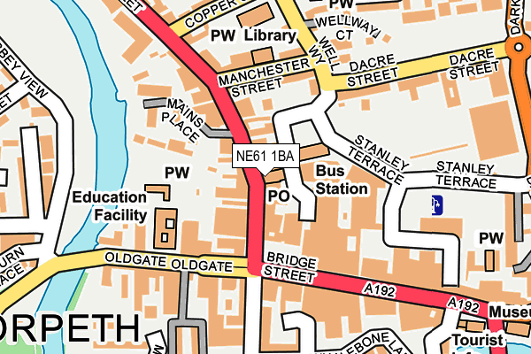 Map of PETER SMITH CONSULTANCY SERVICES LIMITED at local scale