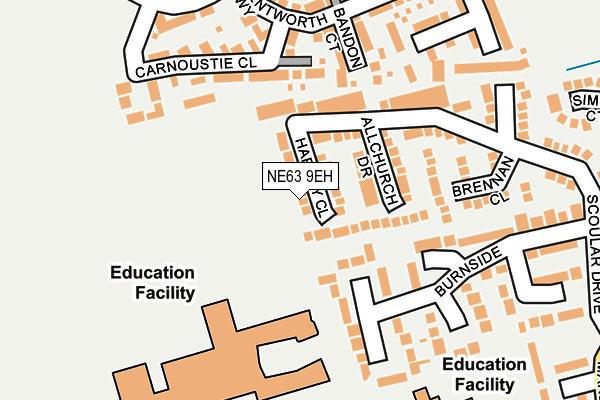 Map of JUST JERKINN LTD at local scale